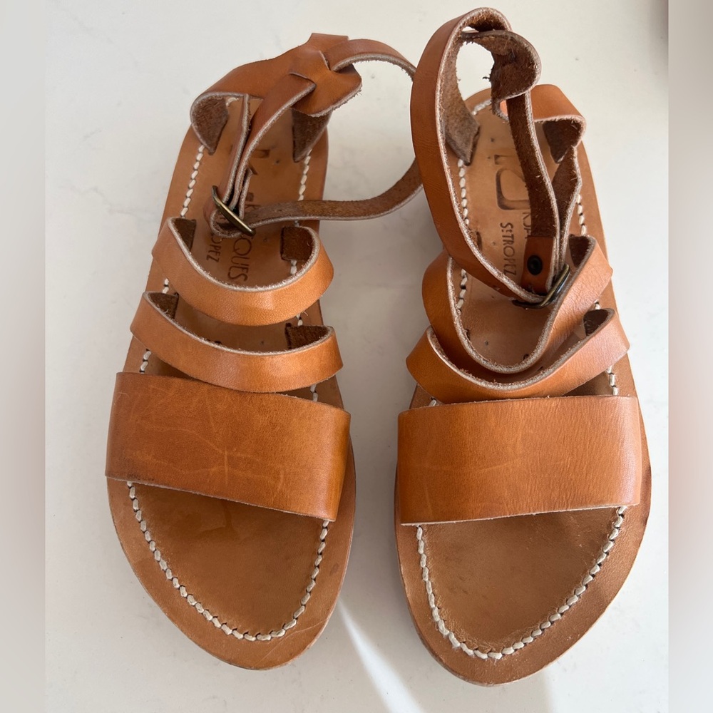 K.Jacques St. Tropez; leather sandals